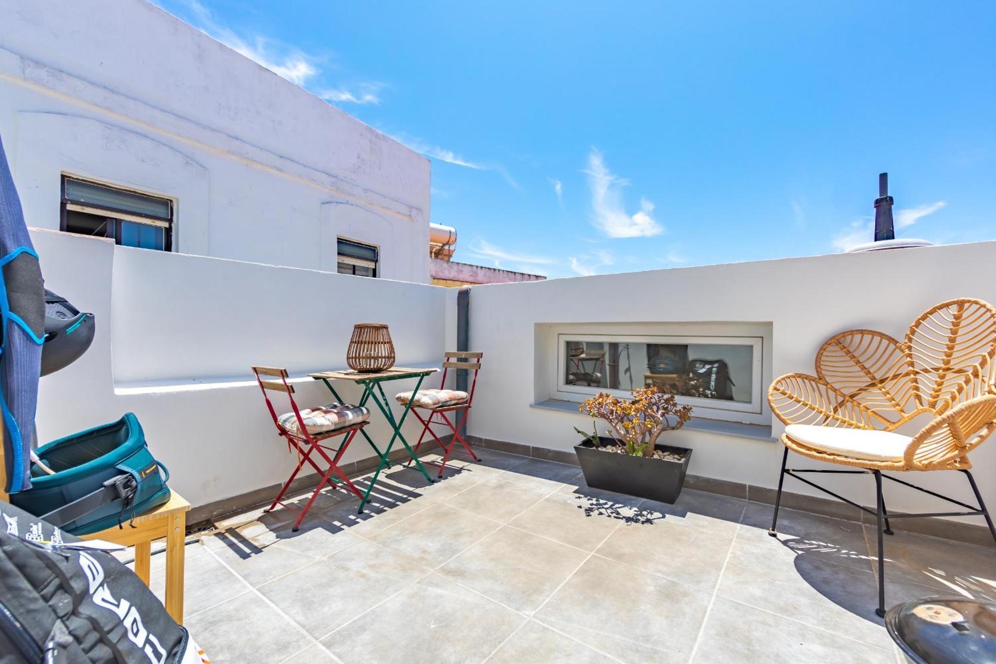 Ferienwohnung Carioca Kiwi House - Centro Historico Tarifa Exterior foto